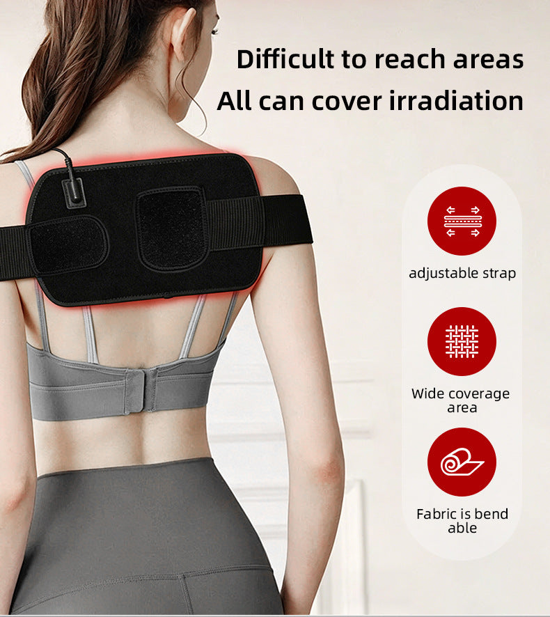 Red Light Comfort Belt — 70-LED Infrared Warmth Wrap — photo 3