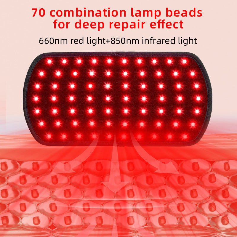 Red Light Comfort Belt — 70-LED Infrared Warmth Wrap — photo 4